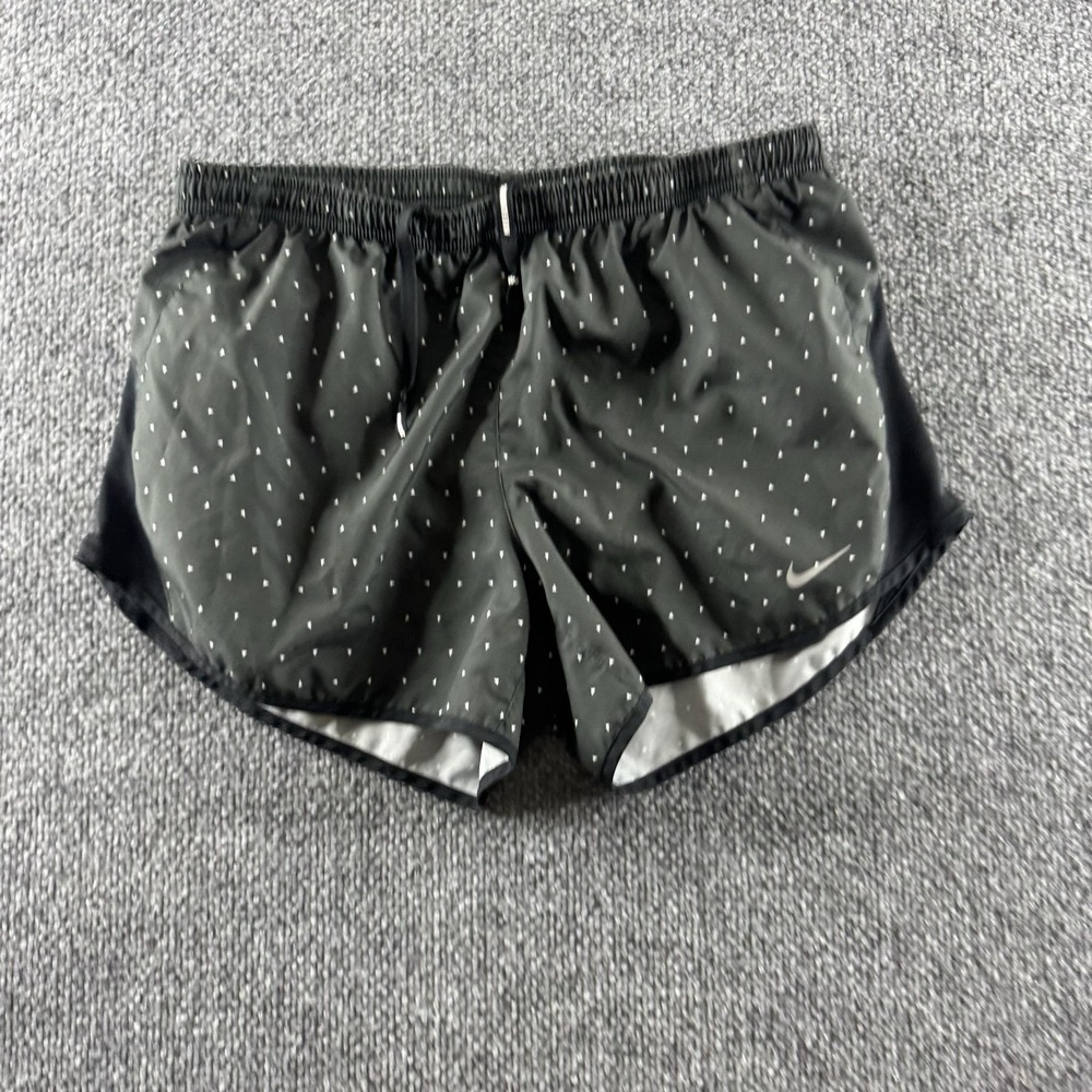 Nike Dri-FIT Shorts Womens S Black 3 Inseam Lined Running Athletic Gym Training